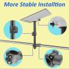 Starlink Mini RV Ladder Mount with Telescoping Pole Clamp - Adjustable for RV, Roof Rack, Railing, Yacht, Camper (Fits 0.8-1.1" Dia) view 4