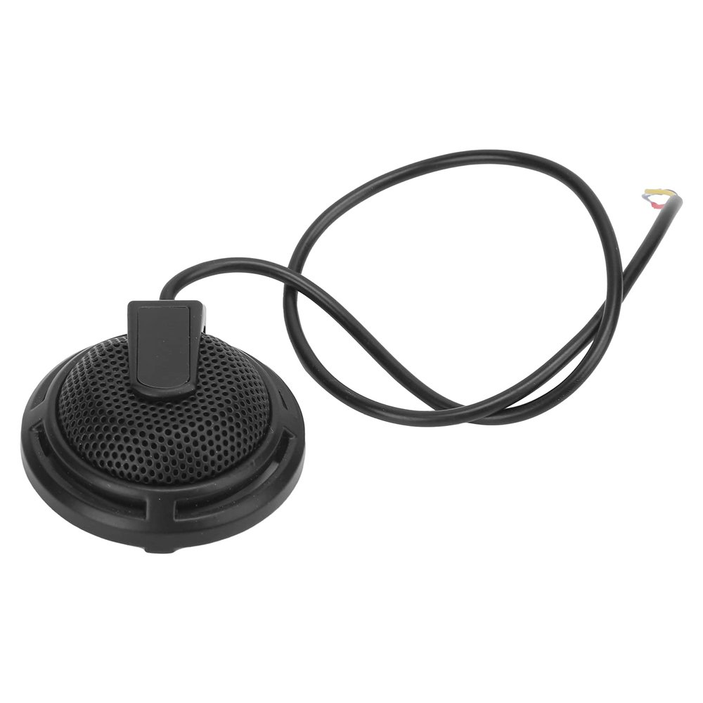 SparkFeng High Sensitivity Surveillance Pickup Microphone for Tax Bureau Service Halls, DC9 18V with Noise Reduction for Sound Monitoring