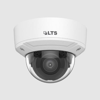 CMIP7283W-SDZ 8MP IP Dome Camera with 2.8-12mm Motorized Varifocal Lens, 20fps, 120dB True WDR, Matrix IR 2.0, Human & Vehicle Detection MD 2.0, H.265+, IK10, IP67, MicroSD Slot, Junction Box Included