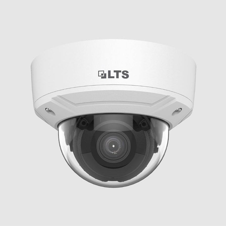 CMIP7283W-SDZ 8MP IP Dome Camera with 2.8-12mm Motorized Varifocal Lens, 20fps, 120dB True WDR, Matrix IR 2.0, Human & Vehicle Detection MD 2.0, H.265+, IK10, IP67, MicroSD Slot, Junction Box Included