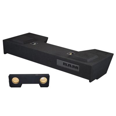 10" Dual Sealed TW3 sub Box, fits 19-24 ram 1500 Crew-cab Speaker Box sub Box car Audio Custom car Speaker Box