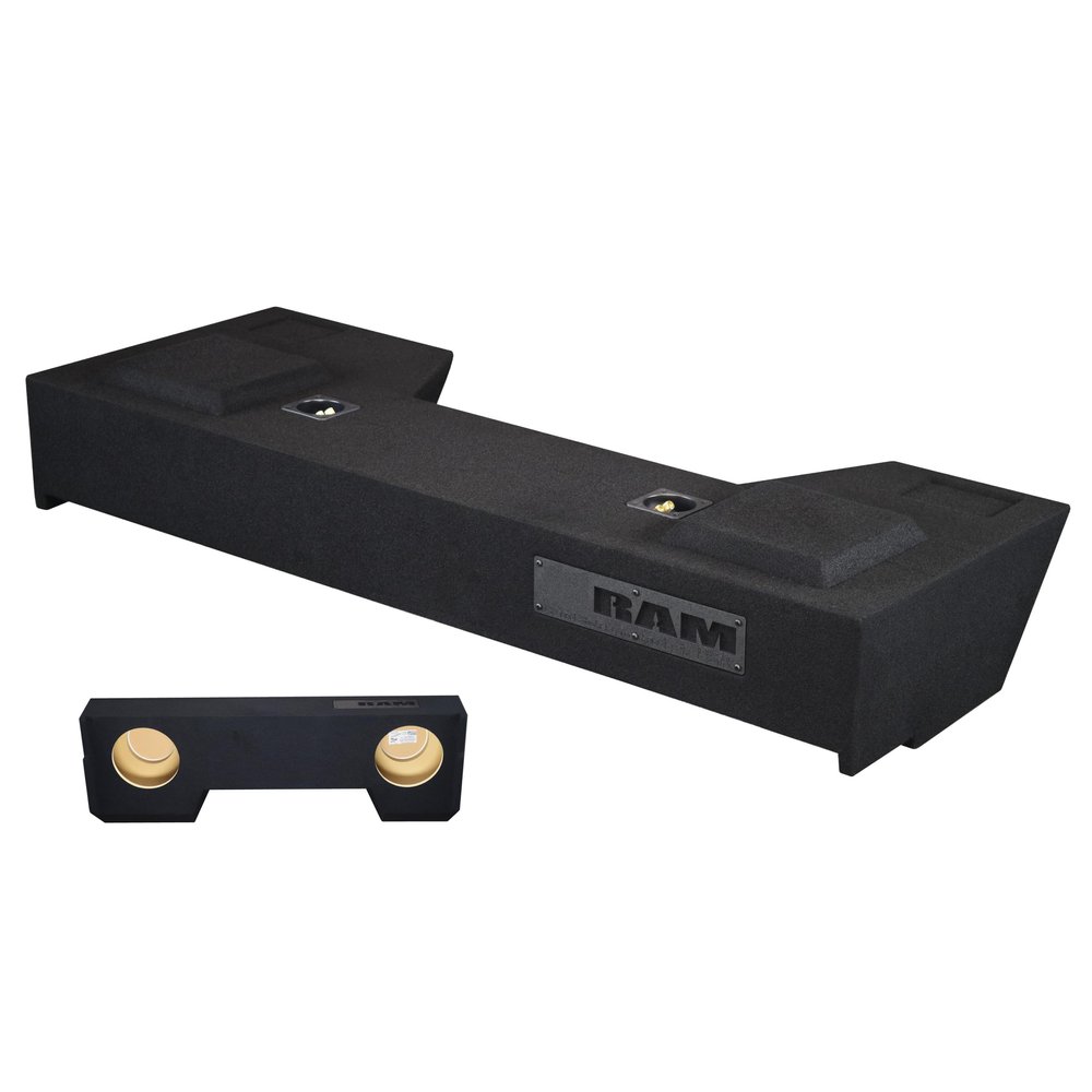 10" Dual Sealed TW3 sub Box, fits 19-24 ram 1500 Crew-cab Speaker Box sub Box car Audio Custom car Speaker Box