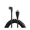 1.4 HDMI to M1ni HDMI SLR Camera M>oni>tor Telescopic High Definition Copper Core Spring Wire(A-C-LE) view 1