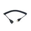 1.4 HDMI to M1ni HDMI SLR Camera M>oni>tor Telescopic High Definition Copper Core Spring Wire(A-C-LE) view 4