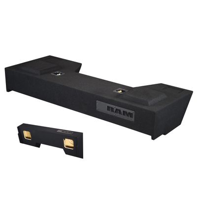 10" Dual Sealed Solo baric sub Box, fits 19-24 ram 1500 Crew-cab Speaker Box sub Box car Audio Custom car Speaker Box