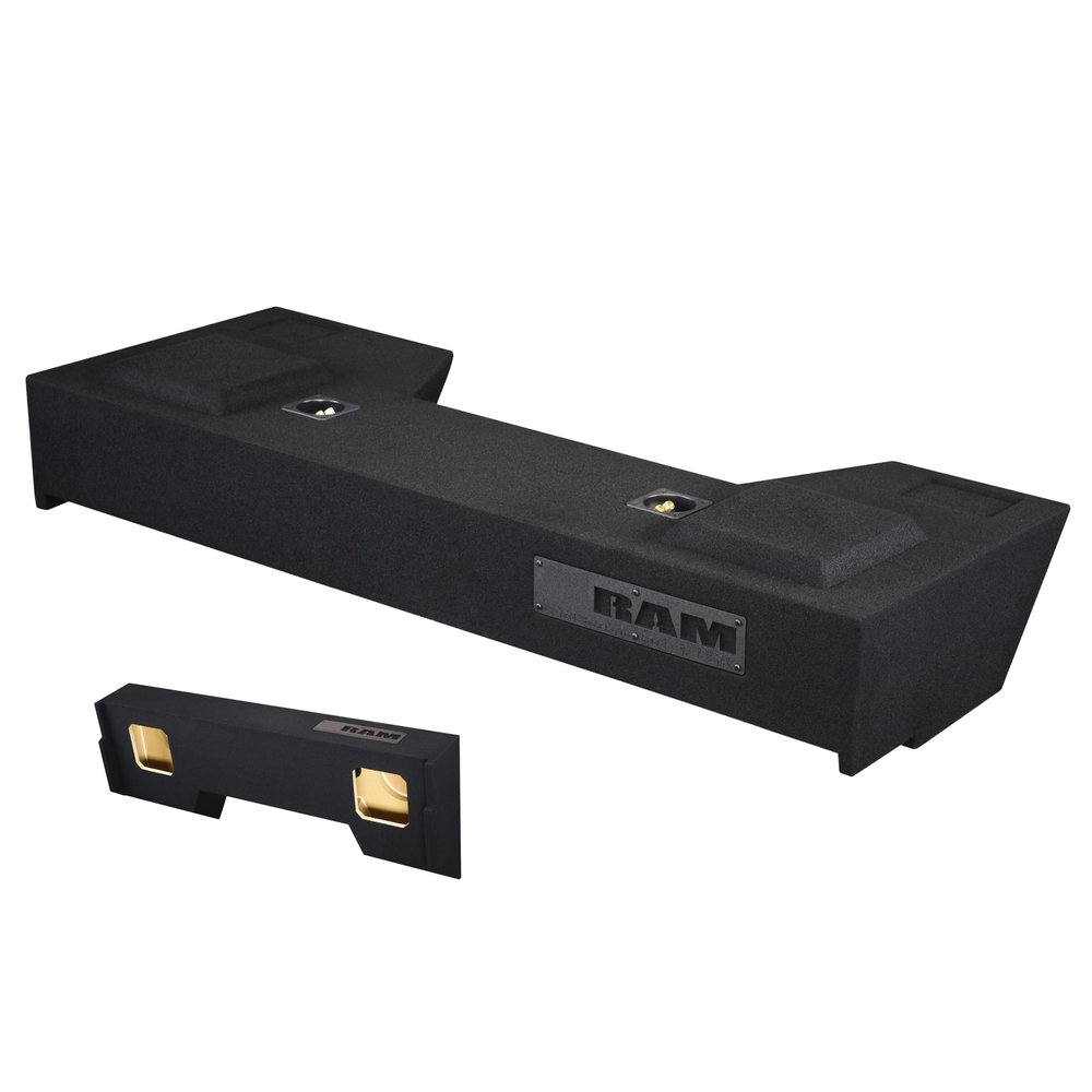 10" Dual Sealed Solo baric sub Box, fits 19-24 ram 1500 Crew-cab Speaker Box sub Box car Audio Custom car Speaker Box