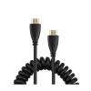 1.4 HDMI to M1ni HDMI SLR Camera M>oni>tor Telescopic High Definition Copper Core Spring Wire(A-A-ST) view 1
