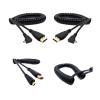 1.4 HDMI to M1ni HDMI SLR Camera M>oni>tor Telescopic High Definition Copper Core Spring Wire(A-D-RI) view 2