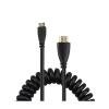 1.4 HDMI to M1ni HDMI SLR Camera M>oni>tor Telescopic High Definition Copper Core Spring Wire(A-C-ST) view 1
