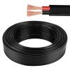 2 Core 1/2/5/10/20/30/40/50/60m Black Cable for Caravans Lorries Industry Trailer Accessories Flex Flexible Cable(40M) view 1