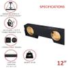 12" Dual Ported sub Box, fits 19-24 ram 1500 Crew-cab Speaker Box sub Box car Audio Custom car Speaker Box view 2