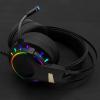Aurovibe K3 7.1 Gaming Headphones Wired Surround Sound Headset with Microphone and Custom LED Light view 2