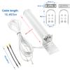 4G LTE 5G Wide Band SMA/TS9 Connector MIMO Antenna for Netgear Nighthawk M5 M6 M6 Pro M7 Pro Boosts Performance of 4G/5G Verizon AT&T T-Mobile Gateway Modem Routers Hotspot RV Home Internet, Slinkdsco view 3