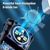 HCUCTOS Mobile Phone Radiator Mobile Phone Radiator Fast Cooling Phone Cooler with Suction Cup Hurricane Cooling Design Small and Unstoppable Suitable for Most Phones Tablets view 2