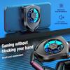 HCUCTOS Mobile Phone Radiator Mobile Phone Radiator Fast Cooling Phone Cooler with Suction Cup Hurricane Cooling Design Small and Unstoppable Suitable for Most Phones Tablets view 4