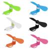 RITPHI 6 Pack Mini Cell Phone Fan 2-in-1 Fan Compatible for iPhone, iPad, Android Smartphone,Tablet - Colorful and Powerful- Cell Phone Summer Accessories view 1