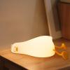 Drecoam Lying Flat Duck Night Light, Dimmable Silicone Duck Lamp with Phone Stand, Rechargeable Touch Bedside Nursery Light, 3000K Warm Glow, BPA-Free Cute Duck Decor for Breastfeeding & Kids view 1
