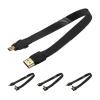 Seodon HDMI to HDMI Line Flat Panel Camera Brain Projector Head Transfer HD Line Aerial Photography Ultra Thin(50CM,A4-D3) view 2