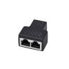 1 to 2 Possibilities Network LAN Cable Ethernet Female Cat6 RJ45 Splitter Plug Adapter UTP Cat7 5e Conector Switch Adapter Coupl view 4