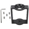 75mm Tripod Head Bowl Riser Aluminium Half Ball Adapter, Durable CNC Machined, Versatile Threaded Holes, Raises Camera 5.3in, 10kg Load Capacity, for Professional Camera Systems view 1