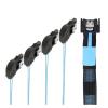 0.5 Internal PCIE Slimline MI NI S*A*S MCIO SFF-8654 4I 38P to 4X SATA Right Angle Hard Drive Cable view 2