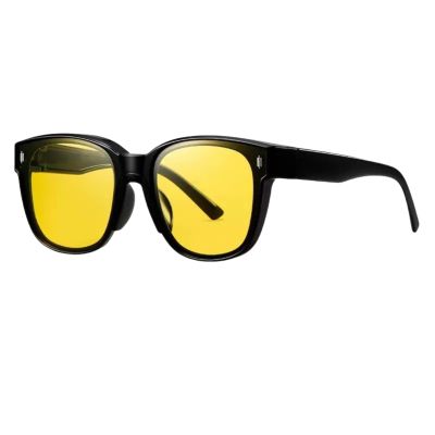 Dwbulndok Macular Degeneration Glasses, for Glaucoma, Cataracts and Retinitis Pigmentosa, for aged parent with Macular degeneration glasses Outdoors and Indoor Yellow Lenses, for Men/Women