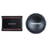 Memphis Audio SRX300.1V Mono 2-Ohm 300 Watt with SRX1044V 10" Street Reference Dual 4-Ohm Subwoofer view 1
