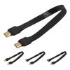 Camera Aerial Photography line, PTZ FPV Dedicated M1ni HDMI high-Definition HDMI Elbow Camera, Soft Video Cable(25CM,C3-C3) view 3