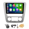 9" IPS Touch Screen 8 Core 4+32GB Car Radio for GMC Acadia 2013-2016 Manual AC Android Upgrade Stereo Dash Kit Built-in Car-Play Android Auto GPS Navi view 1