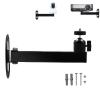 CTXSumTec 7.87" Foldable Projector Wall Mount | Aluminum Alloy | 1/4" Screw Thread | 360 Rotatable | Universal for Mini Projectors, Cameras & DVRs (1/4" Wall Mount) view 1