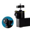 CTXSumTec 7.87" Foldable Projector Wall Mount | Aluminum Alloy | 1/4" Screw Thread | 360 Rotatable | Universal for Mini Projectors, Cameras & DVRs (1/4" Wall Mount) view 3