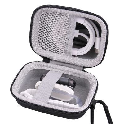 JINMEI Hard EVA Carrying Storage Case Compatible with PLAUD NotePin Voice Recorder,AI Digital Voice Recorder Protective storage box (NotePin Case black)