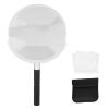 77mm Handheld Glass Prism Filter, Premium Optical Material, Universal Lens Compatibility, Effortless Angle Adjustment, Splitting Ghosting Effect for Creative Photography view 1