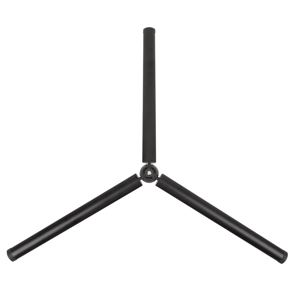 Denash Portable Desktop Tripod, Aluminum Alloy Camera Stand with 1/4" Screw, Compact Tabletop Tripod for DSLR, Action Cameras & Selfie Sticks