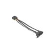 mangxiyis Splitter Fan Cable 4-pin Male to 3x4-pin PWM Fan Adapter Cable 5V, 7V, 12V - 15 cm view 2