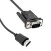 mangxiyis HDMI to Cable Converter Adapter Male to Male 15 Pin HDMI Connector Cord M>oni>tor D-SUB on/*e-Way Transmission view 1