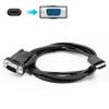 mangxiyis HDMI to Cable Converter Adapter Male to Male 15 Pin HDMI Connector Cord M>oni>tor D-SUB on/*e-Way Transmission view 3