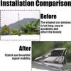ZHyuanhang Shark Fin Antenna for Chevrolet Blazer EV 2024 2025, Car Antenna Decorative Top Mounted Dummy Roof Aerial for Car Trunk view 2