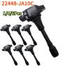 1/4/6Pcs Ignition Coil 22448JA10C Compatible for G25 EX35 FX35 G35 JX35 M35 Compatible for 350Z Altima Murano Pathfinder Quest(1Pcs-22448-JA10C)(6Pcs-22448-JA10C) view 2