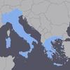 Italy and Greece GPS Map for Garmin Devices on microSD view 1