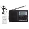 Portable Digital AM/FM Stereo Radio Full Frequency Band Receiver Radio LCD Display Accessory view 1