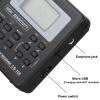 Portable Digital AM/FM Stereo Radio Full Frequency Band Receiver Radio LCD Display Accessory view 4
