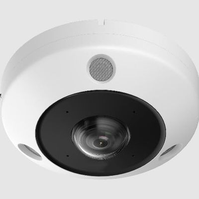 CMIP7106F-SE 6MP Fisheye IP Camera with Built-in Mic & Speaker, 360 Panoramic View, IR Night Vision up to 50ft, Heat Map Analytics, IK10 Vandal & IP67 Weather Resistant, Quick Install Upgrade