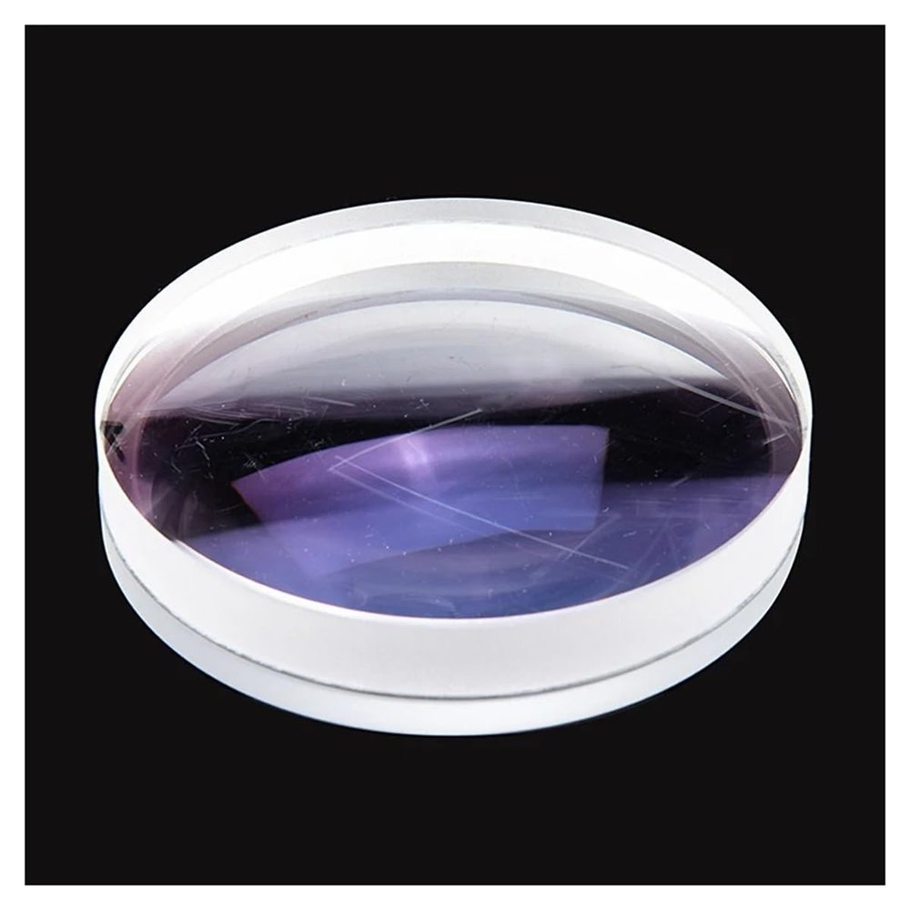 Telescope Accessories 90mm Double-Separate Achromatic Lens in Different Length DIY Refractive Telescope Lens(D90F500 Single Blue)