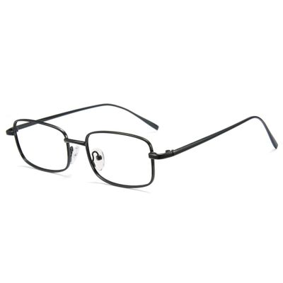 Cyxus Rectangular Blue Light Blocking Glasses for Men Computer Metal Frame Eyeglasses UV Protection 8160