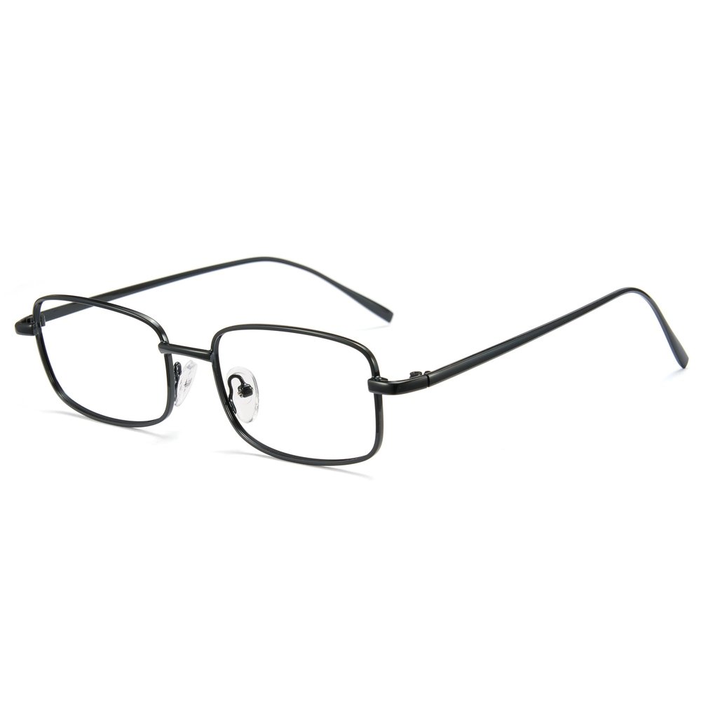 Cyxus Rectangular Blue Light Blocking Glasses for Men Computer Metal Frame Eyeglasses UV Protection 8160