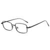Cyxus Rectangular Blue Light Blocking Glasses for Men Computer Metal Frame Eyeglasses UV Protection 8160 view 1