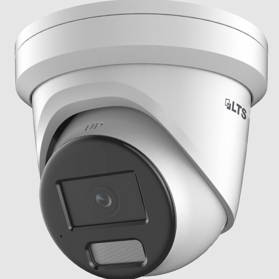 CMIP3C82WI-28MDA 8MP Hybrid Illumination Turret IP Camera with 2.8mm Lens, Full-Color & IR Night Vision, 130dB WDR, Built-in Microphone, H.265+ Compression, IP67 Weatherproof