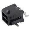 Amphenol, 10137924-0812LF, Wire to Board Connector Header Dual Row Right Angle SMT Tails and Hold Down Tin Plating 8 Positions Non Glow Wire Compatible (25 Items) view 1