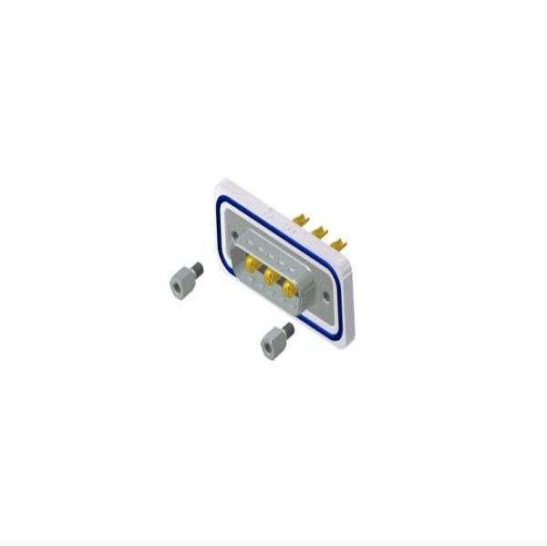 Amphenol, 6003W3PXX61B30X, D-Sub Combi pin Header 3W3 IP67 (5 Items)